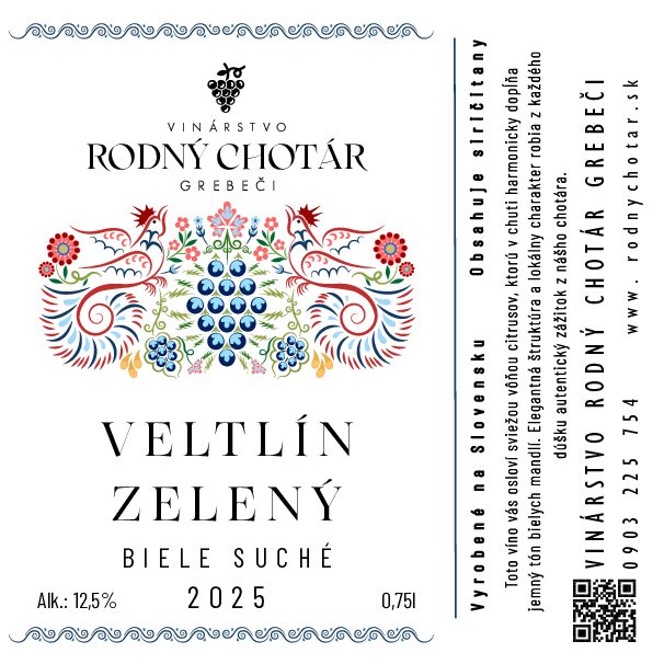 Veltlín zelený 2025